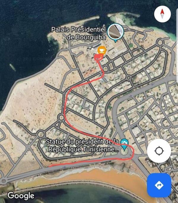 מונסטיר Appartement En Bord De Mer מראה חיצוני תמונה